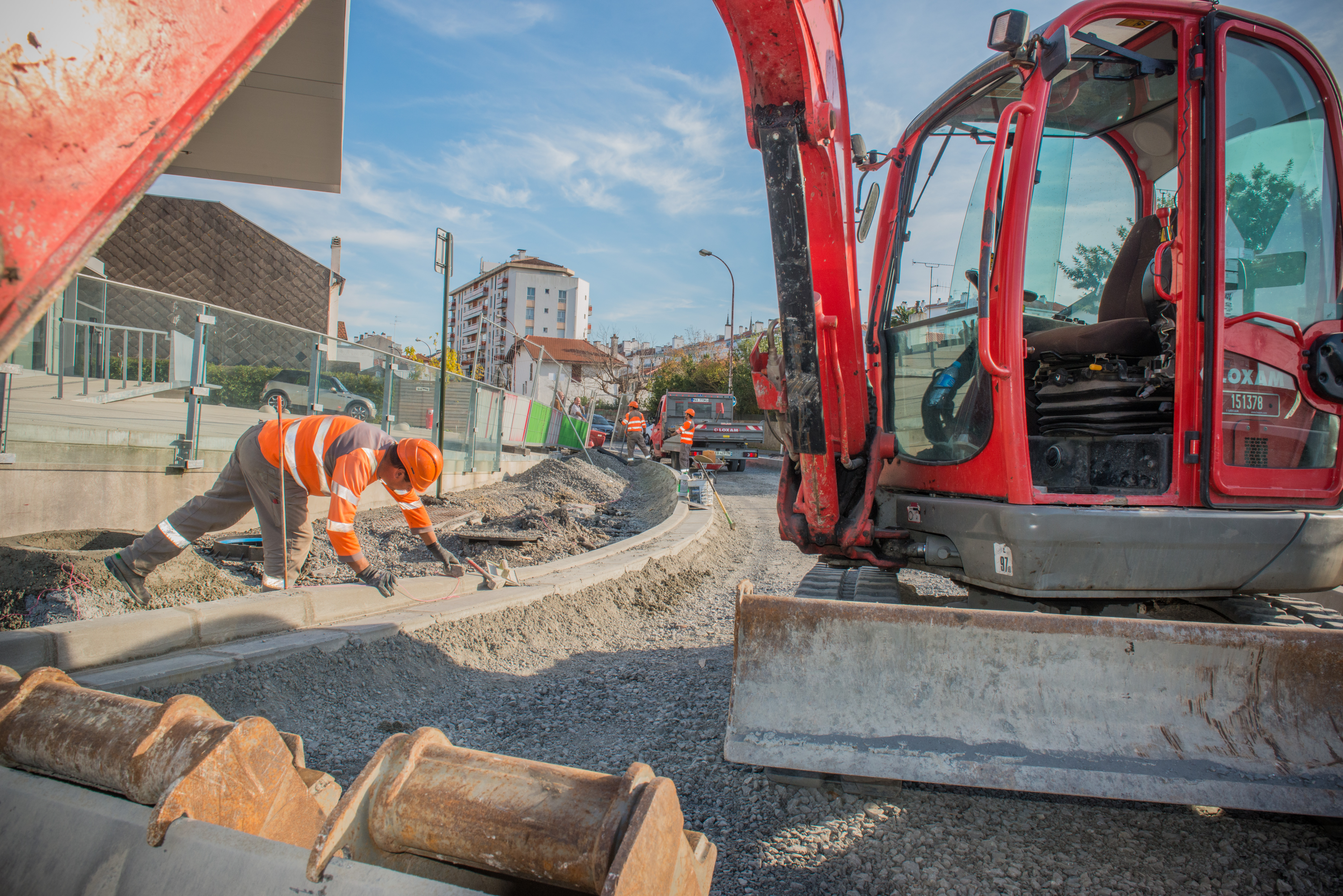 Les travaux à Bayonne / ©L.Tomassi