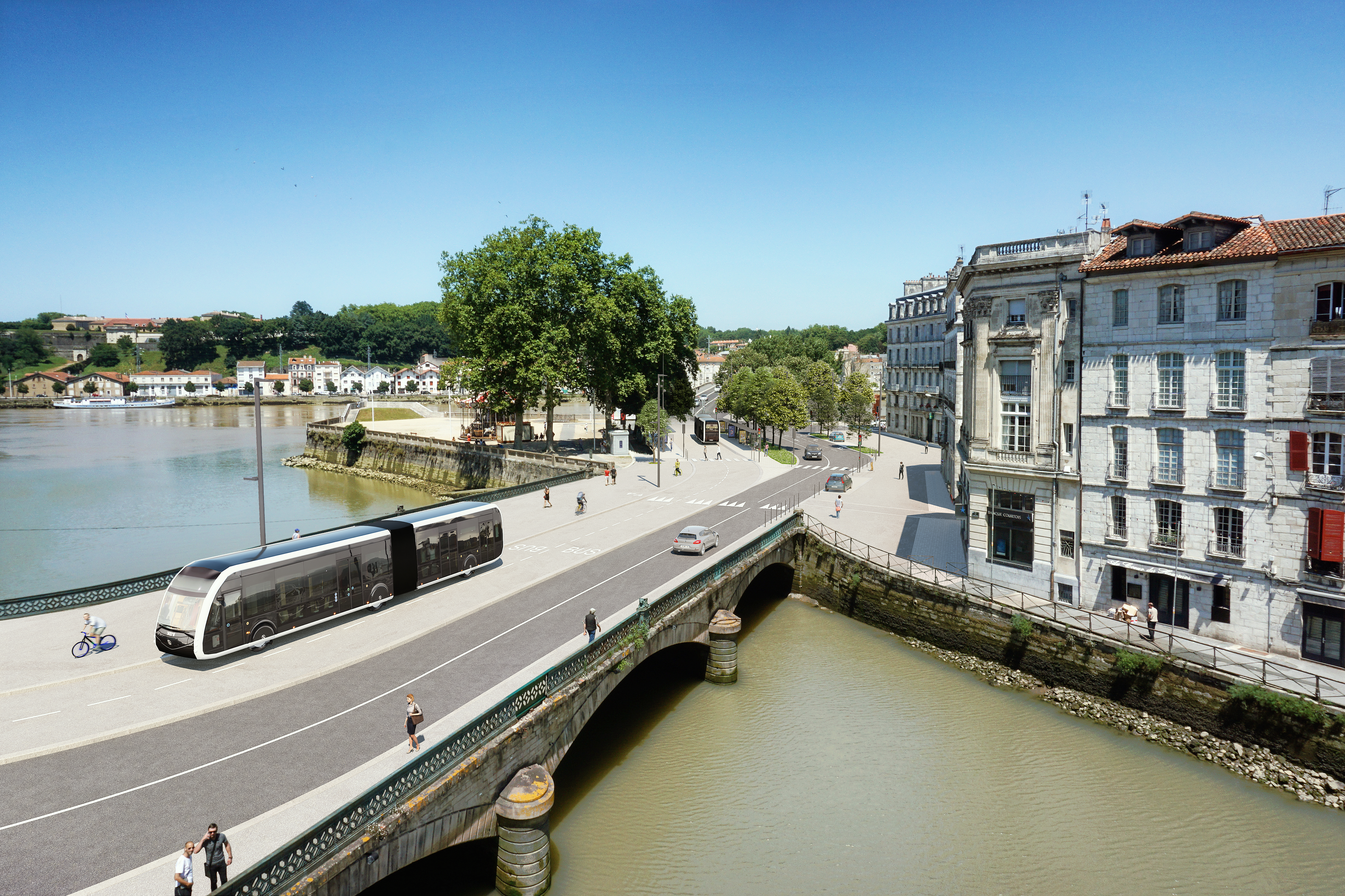 Bayonne - Pont Mayou / ©Patrick Arotcharen